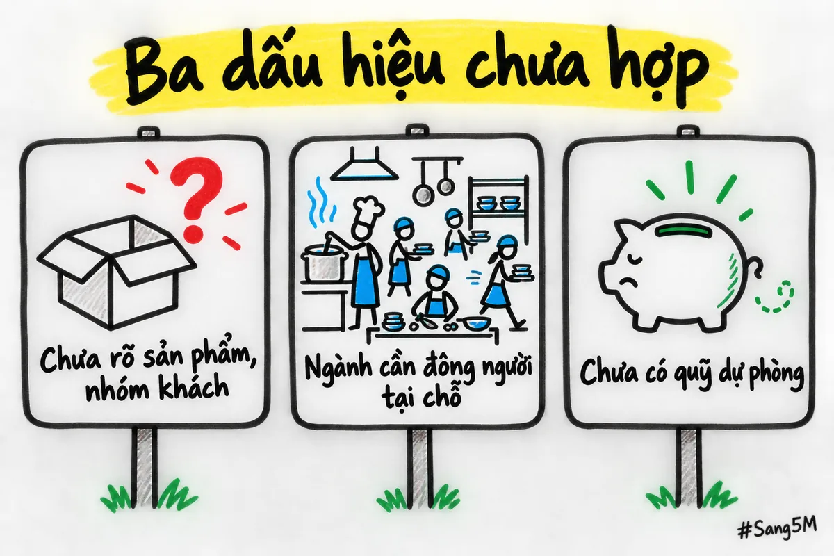 Ba dấu hiệu cho thấy khởi nghiệp một mình chưa hợp với bạn lúc này.